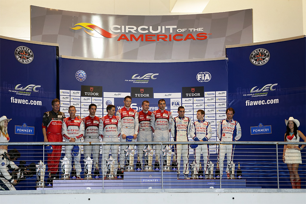 LMP1 podiet
(Foto: Audi Motorsport)